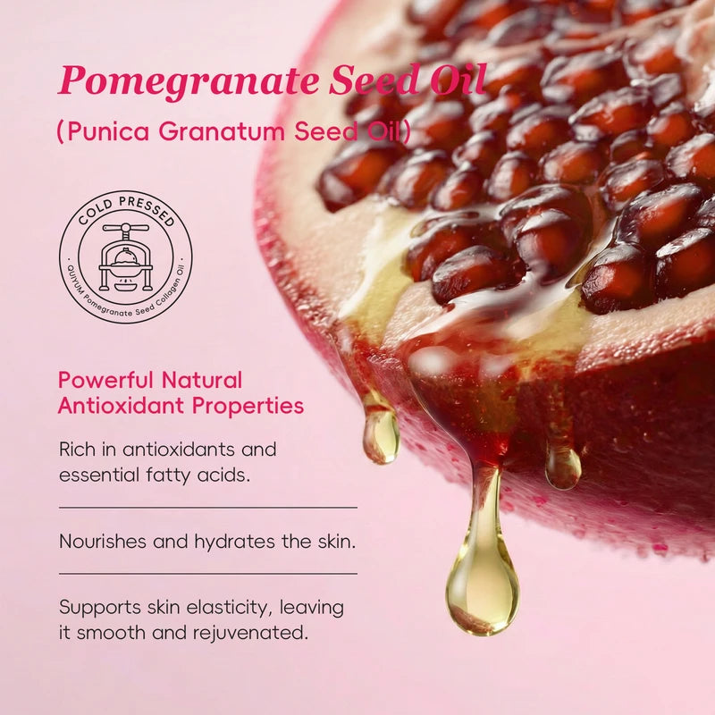 Pomegranate Seed Collagen Oil 30ml - Nourishing Hydrating Skin Care for All Skin Types
