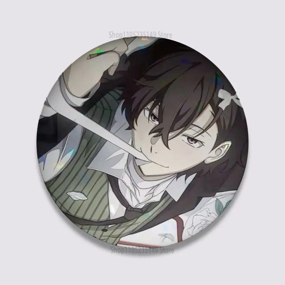 Personalized Round Tinplate Coin Badge - Custom Photo & Text Brooch Pin Accessory