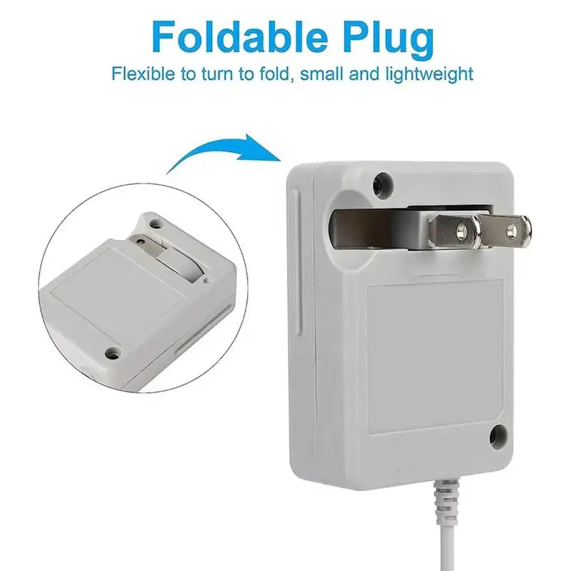 Universal Wall Power Adapter for 3DS, NDSI, 2DS, XL LL - US Plug