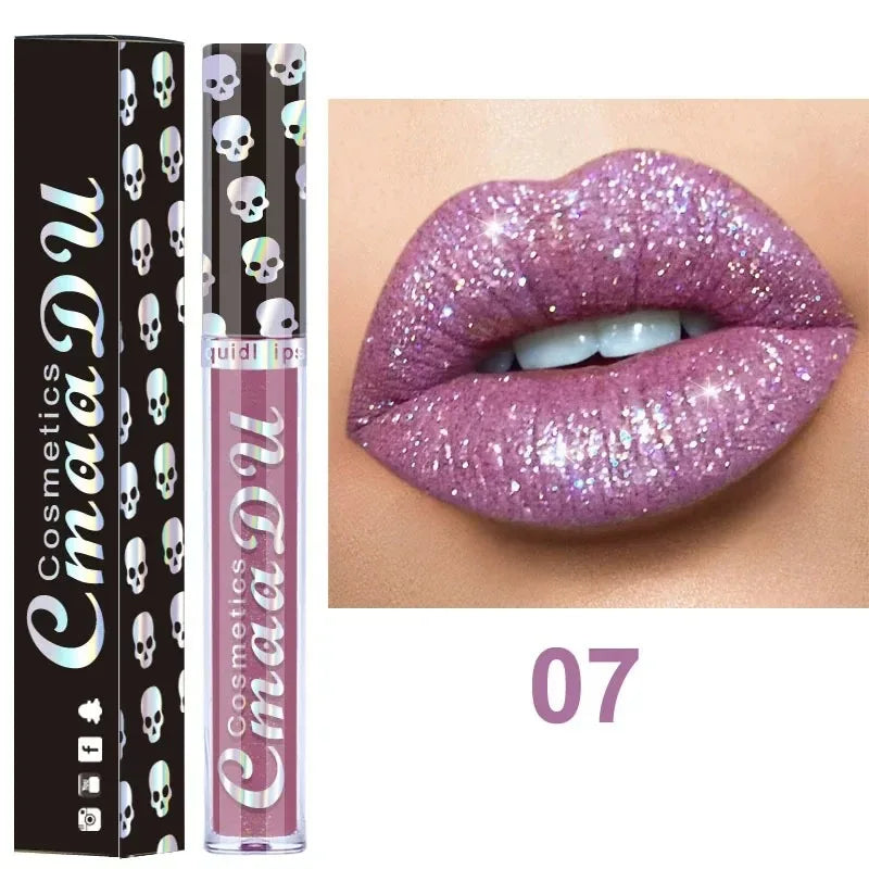8 Colors Waterproof Matte Lipstick Set - Nude Velvet Gloss Lip Gloss