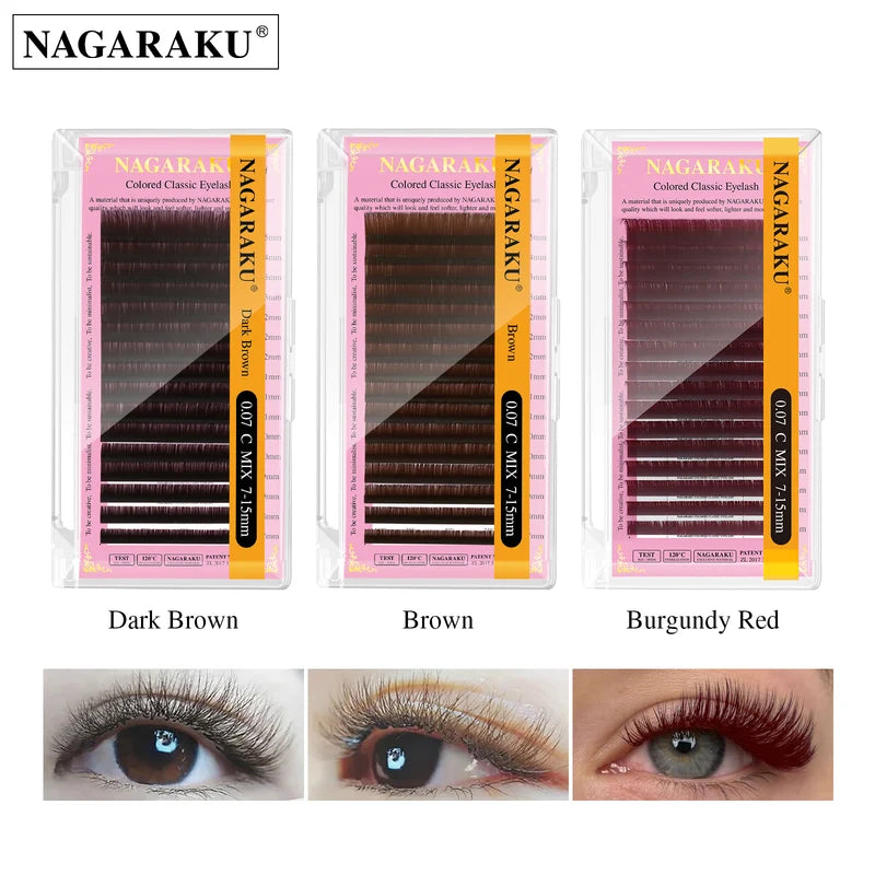 Premium Mink Eyelash Extensions - Natural, Soft, High-Quality Fake Lashes