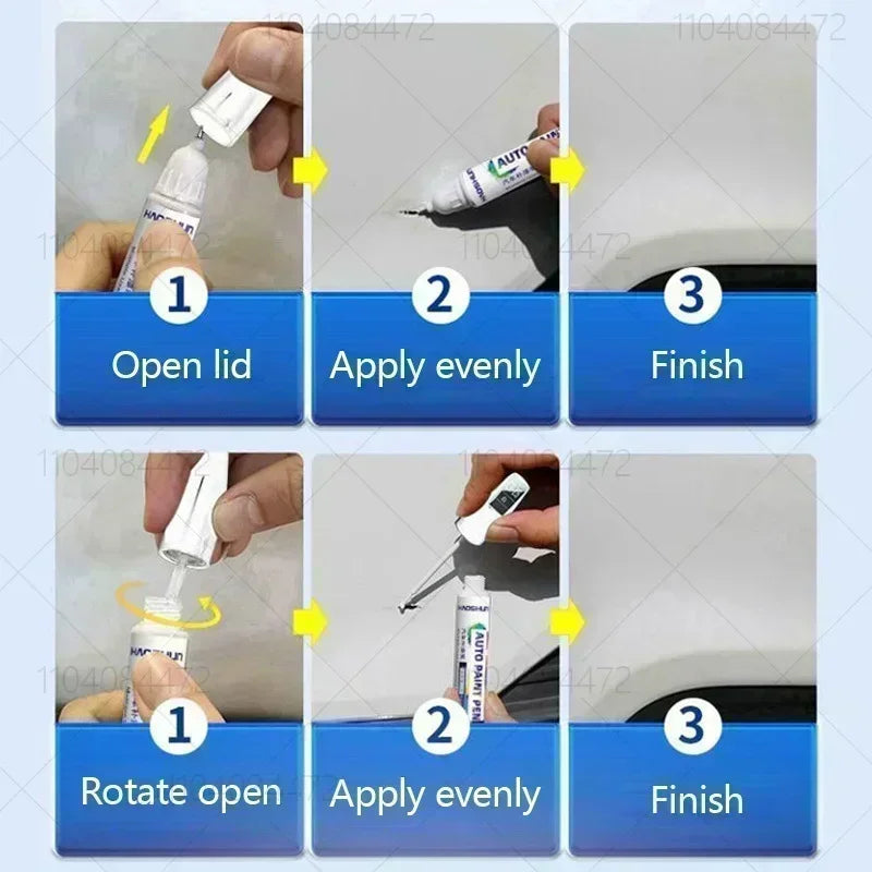 Automotive Paint Touch Up Pen for Honda CR-V 1995-2025 Scratch Remover DIY Vehicle Repair