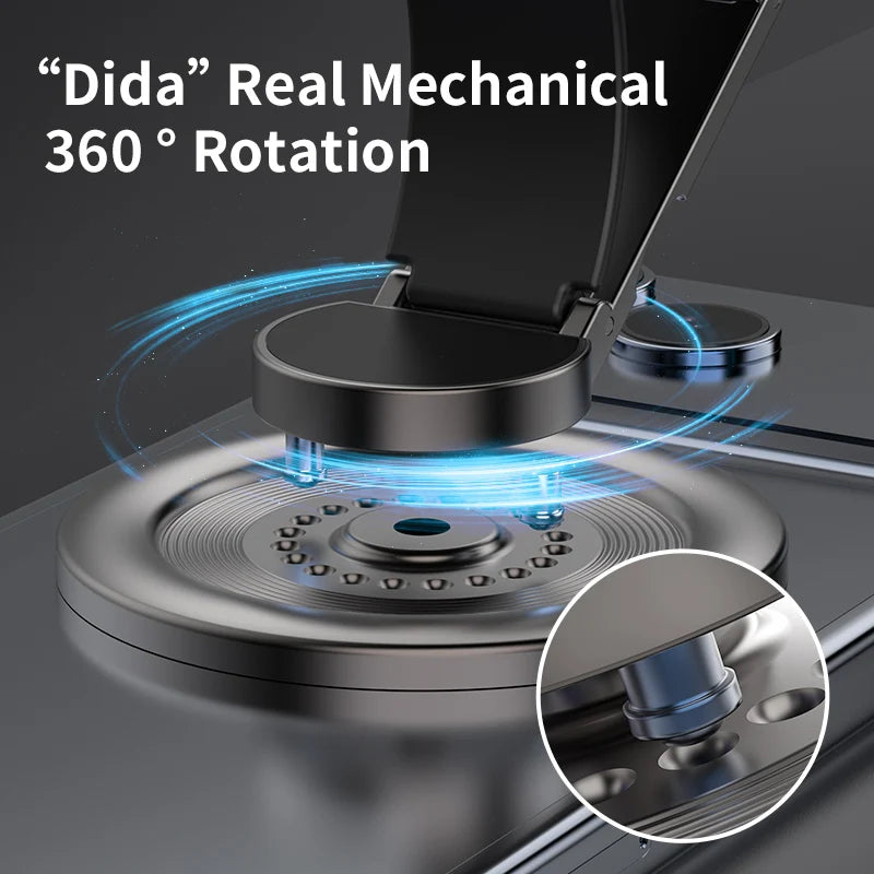 Magnetic Phone Holder with 360° Rotation for MagSafe & Universal Compatibility