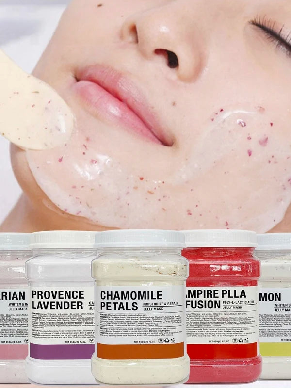 Professional Jelly Mask Powder Set for Facial Skin Care - 10PCS 650G