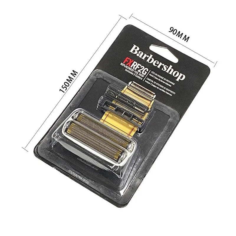 2-Pack Hair Clipper Blade Covers with Comb Brush for Electric Shavers - Replacement Accessories