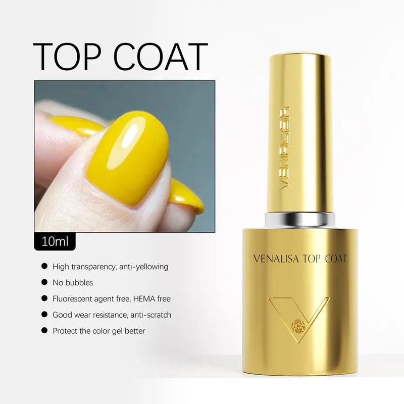 Professional 10ml Gel Nail Polish Kit - Long Lasting, Eco-Friendly & HEMA/TPO Free