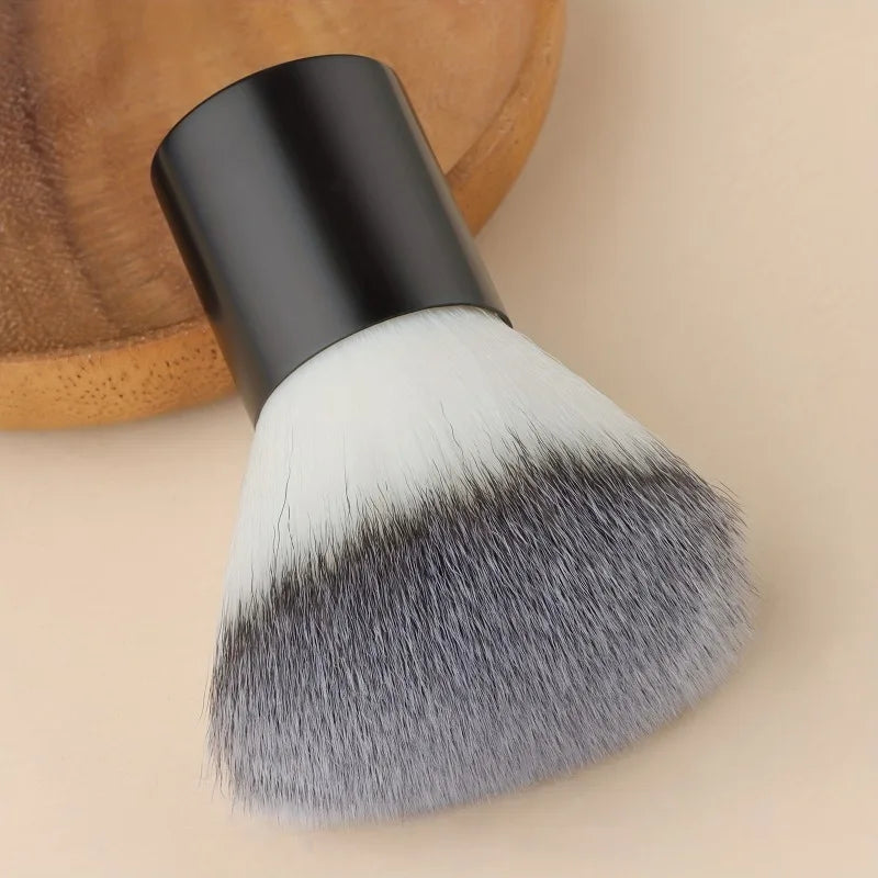 Fluffy Kabuki Makeup Brush for Foundation Blush Bronzer Highlighter – Cosmetic Tool
