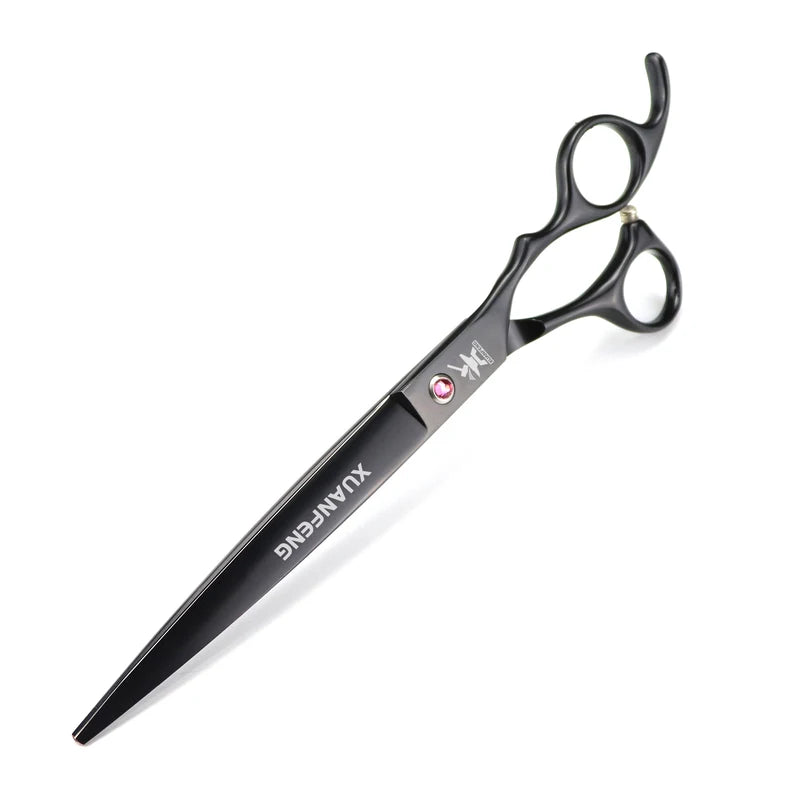 8-Inch Hair Cutting Scissors Professional Salon Hair Shears - 440C Steel, Multiple Colors