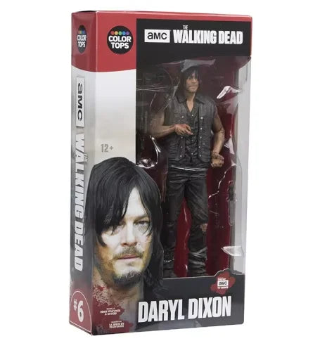 Walking Dead Action Figures Set - Rick, Daryl, Negan PVC Collectible Toys
