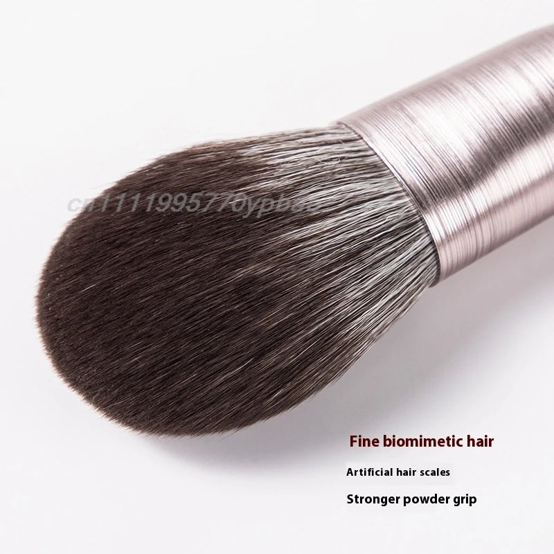 10Pcs Makeup Brush Set - Professional Eyeshadow, Foundation, Blush & Powder Brushes with Bag