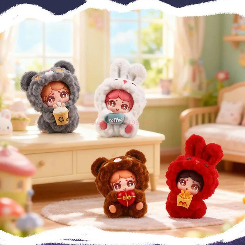 Cute Cartoon Mini Figures Blind Box Set - Desktop Home Decor Collectibles