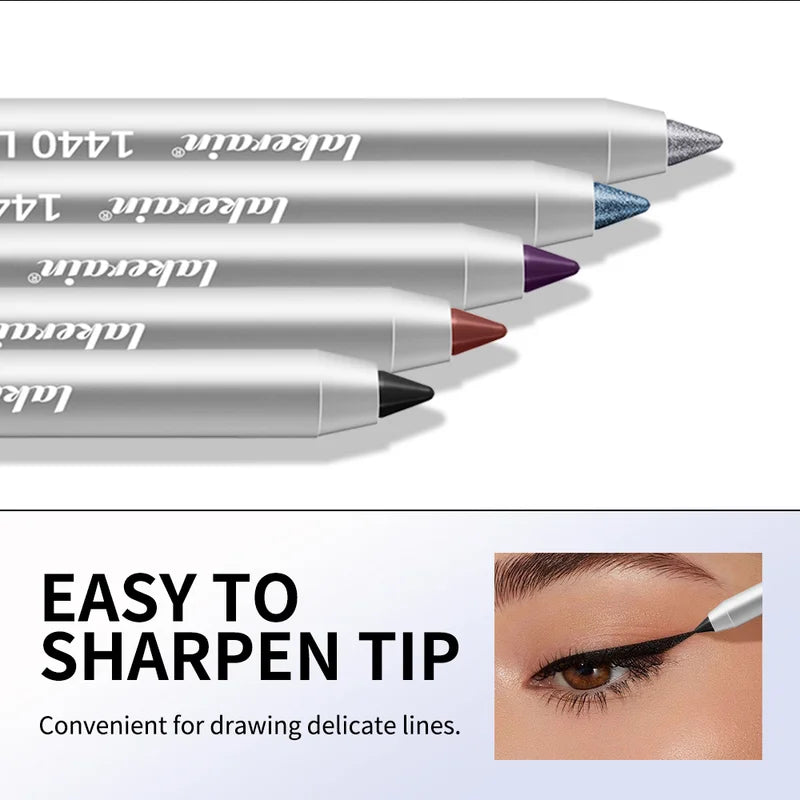 Waterproof Eyeliner Pen - Smudge-Proof, Quick-Drying, Long-Lasting for Precise Eye Makeup