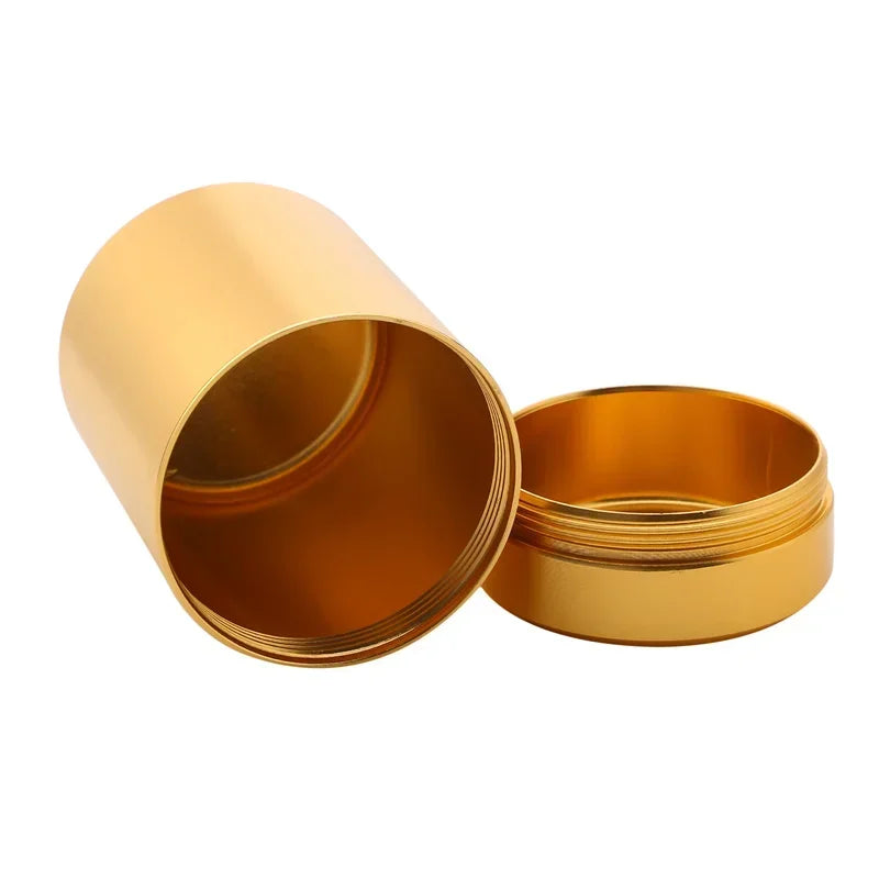 Mini Stainless Steel Food Storage Container with Leakproof Seal - Travel Nut and Candy Jar