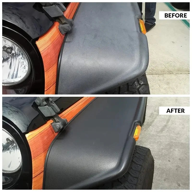 Car Interior Renovation Wax - Plastic Parts Repair, Tire Protection & Gloss