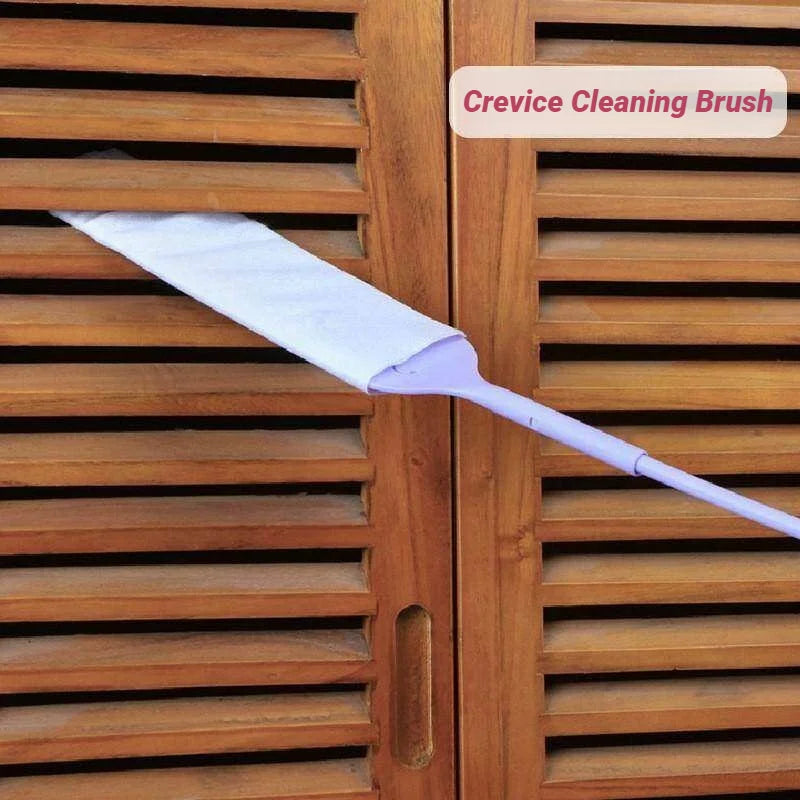 Household Gap Duster with Long Handle - Non-Woven Dusting Brush for Floors and Furniture