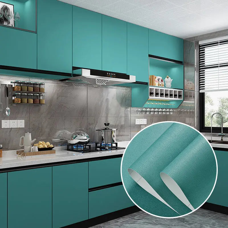 Self-Adhesive PVC Wallpaper for Furniture & Wall Renovation Waterproof Peel & Stick Vinyl