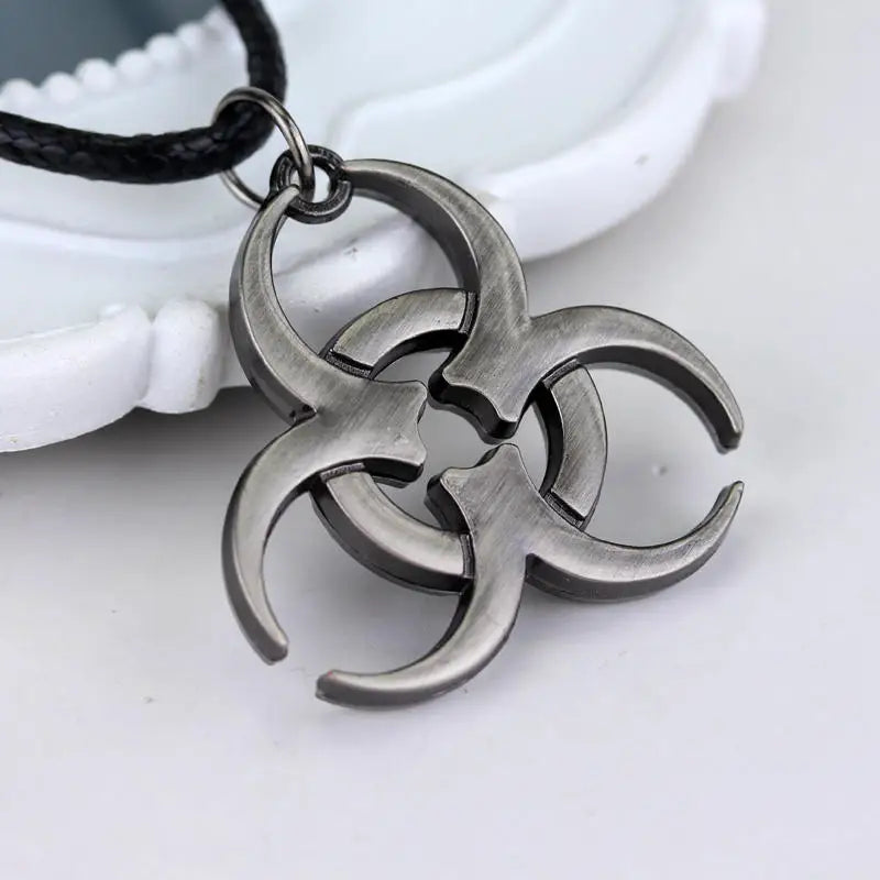 Evils Pendant Necklace for Men Women Cosplay Jewelry Gift with Multiple Colors