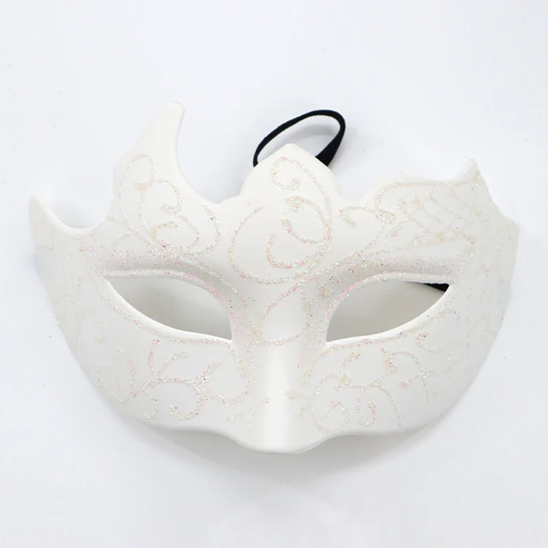 Men's Masquerade Mask with Elastic Straps for Carnival & Parties