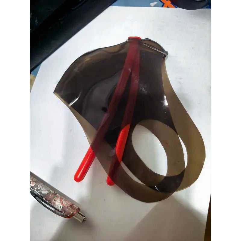 Latex Mask with 15cm Nasal Cannula - Handmade Latex Costume Accessory