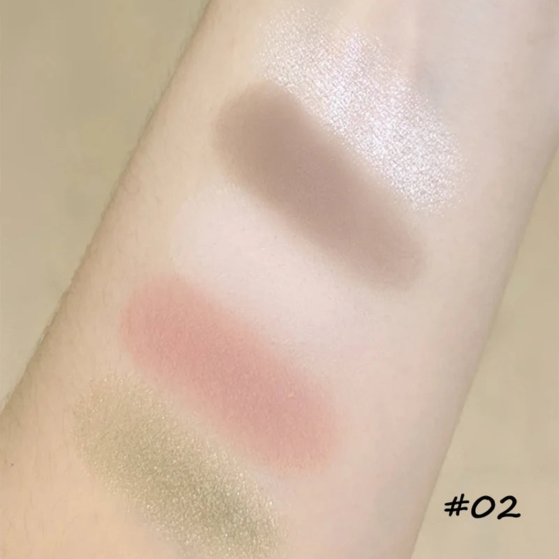 Multi-Color Makeup Palette for Face and Eyes - All-in-One Versatile Color Collection