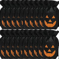 Halloween Pumpkin Candy Bags Non-Woven Fabric Drawstring Storage Pouches - Party Supplies