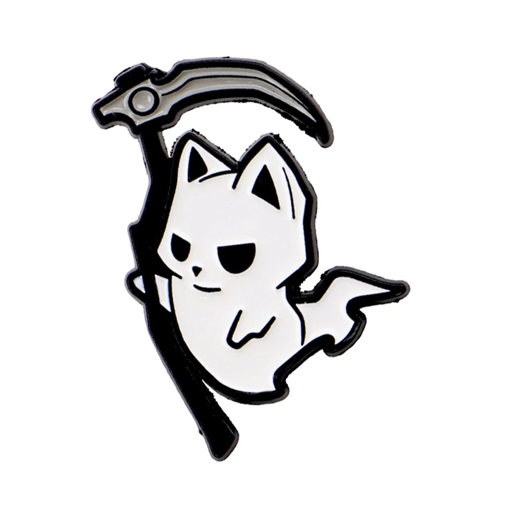 Halloween Enamel Ghost Pin Brooch Lapel Badge for Clothing & Bags