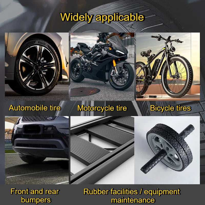 Car Tire & Exterior Black Wax Coating - Protect & Shine 170g