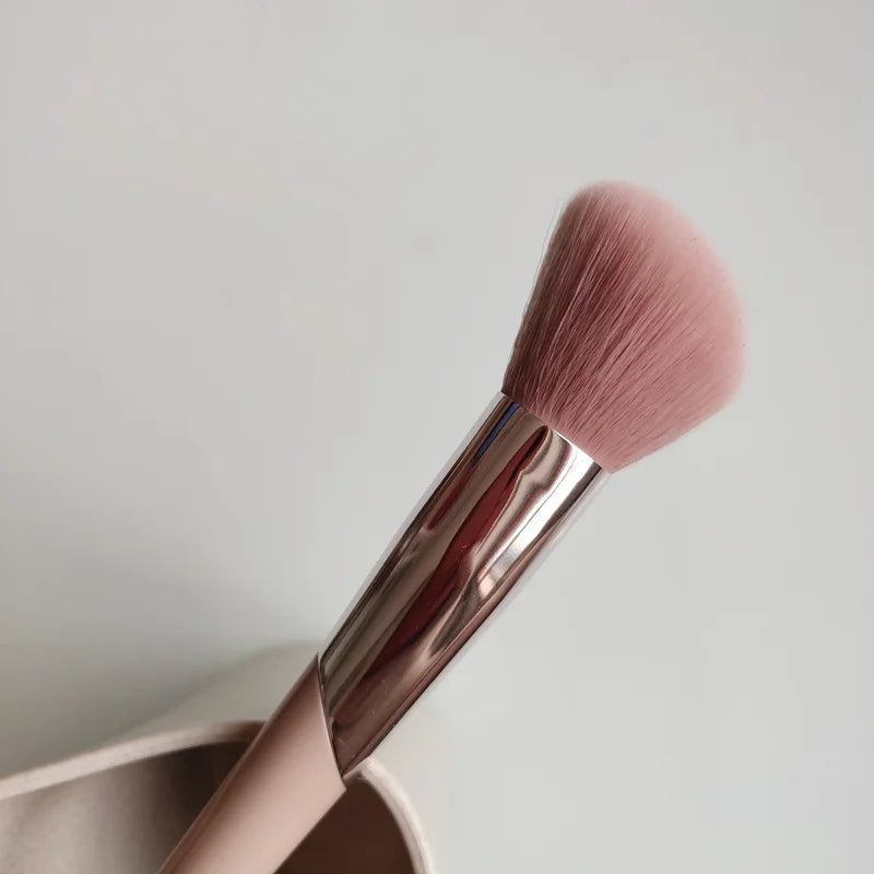 15pcs Makeup Brush Set with Foundation, Eyeshadow, Cheek Blush & Highlighter Brushes