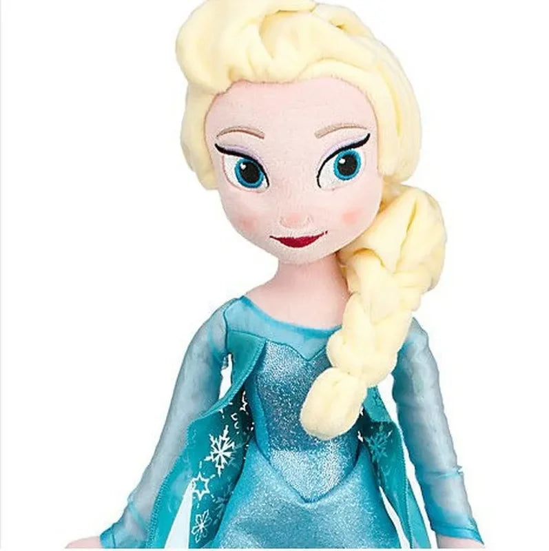 Frozen Elsa & Princess Anna Plush Doll Set - Kids Toys & Gift