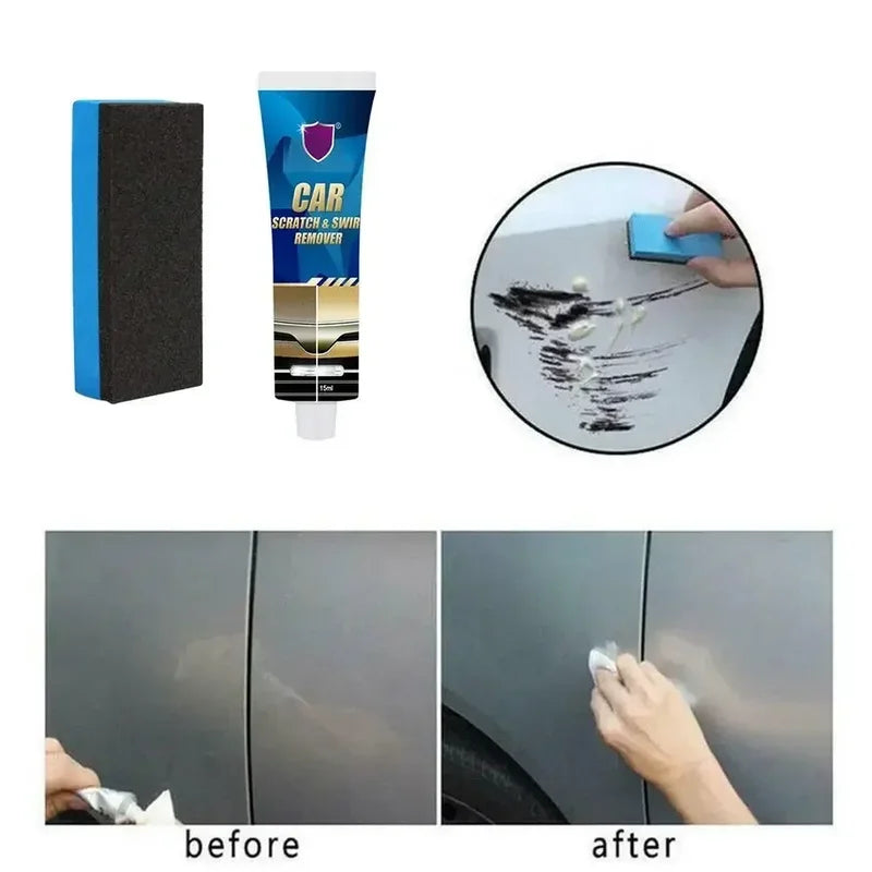 Car Scratch Remover Kit Auto Body Paint Repair Polishing Wax Swirl Removal Tool