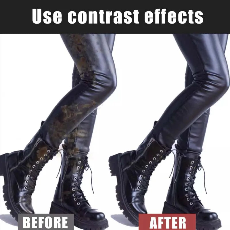 Leather Polish Wax 50ml - Restorer for Faded Leather, Revives Shine & Protects