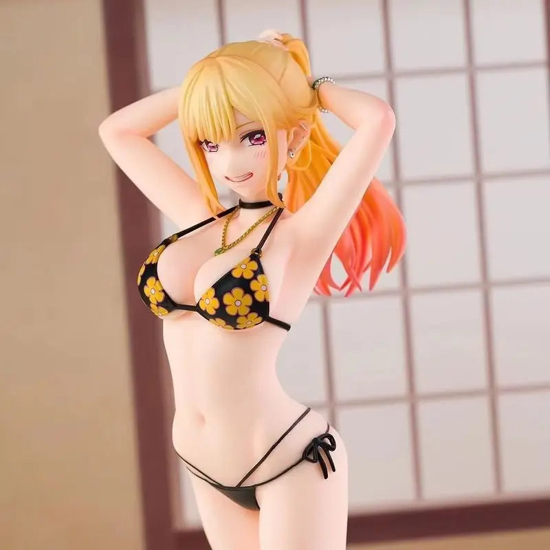 Kitagawa Marin Swimsuit Figure - Cute Anime Girl Model Desktop Ornament