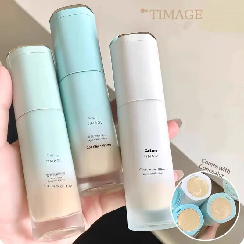 Liquid Foundation with Concealer & Matte Finish - 30ml Flawless Long Lasting Makeup