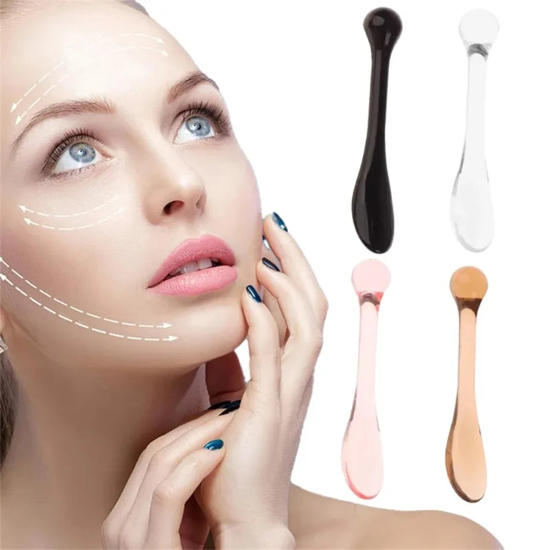 3Pcs Cosmetic Spatulas Scoop Face & Eye Cream Masks Makeup Tools