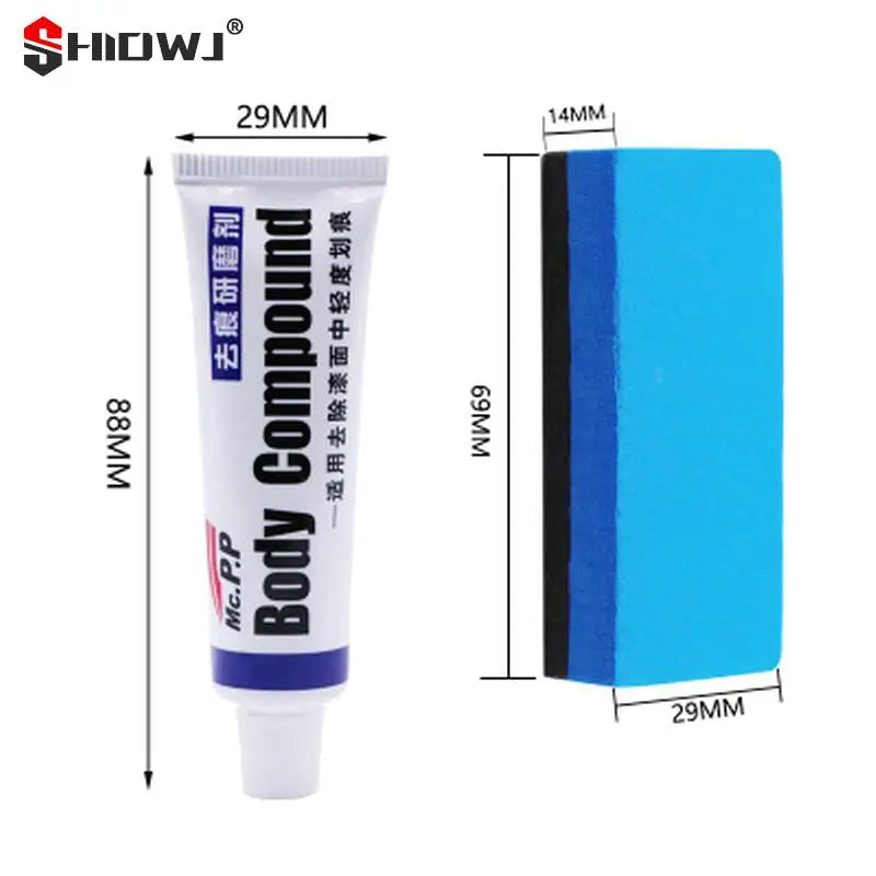 Car Scratch Remover Paste Set - Auto Body Polishing Compound 15g for Paint Care