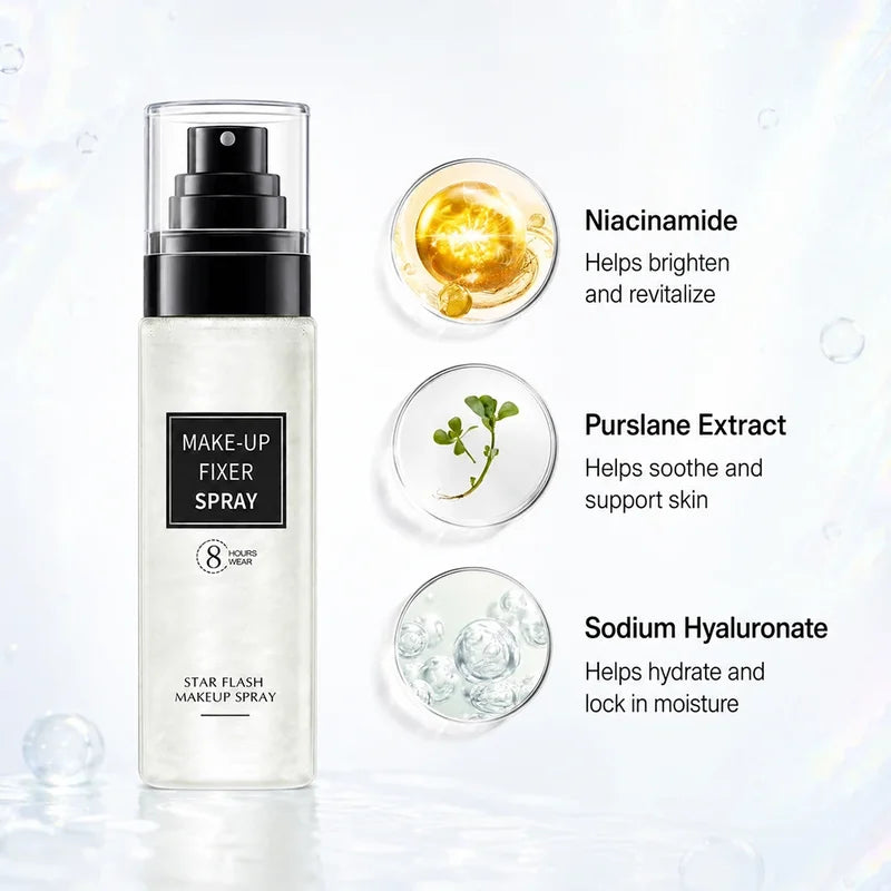 Oil Control Makeup Setting Spray 100ml - Long Lasting Matte Finish & Hydration