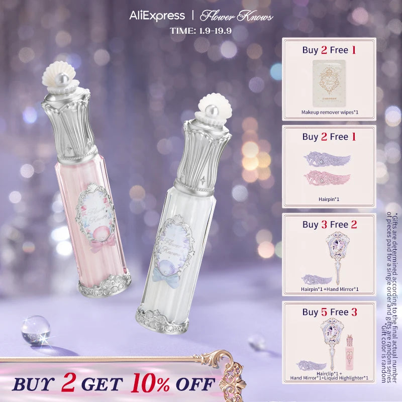 Nourishing Lip Gloss Collection with Multiple Colors - Flower Knows Shells Collection