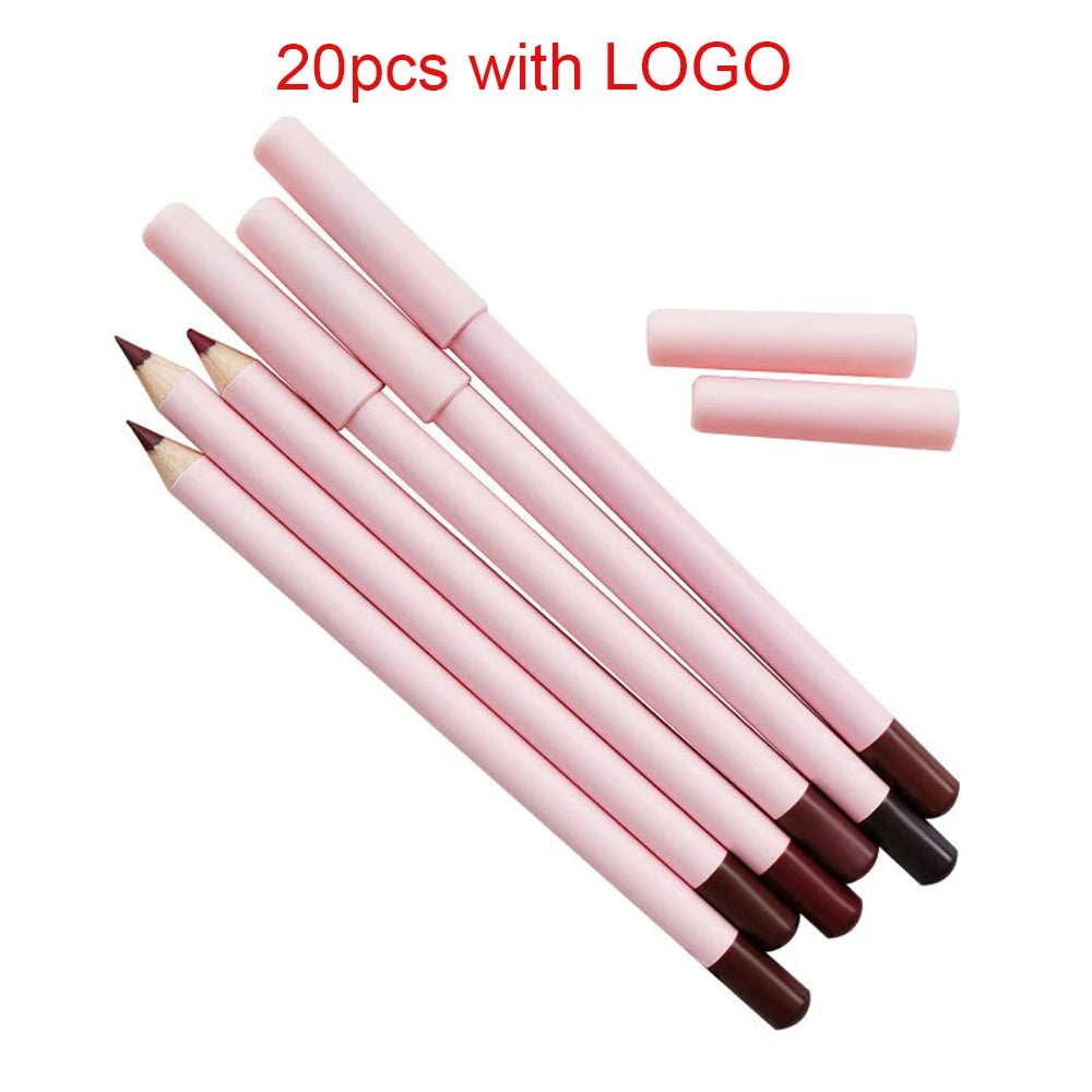 Waterproof Lip Liner Pencil - Long Lasting, Vegan, Multi-Color Options