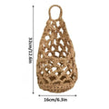 Handwoven Pineapple Shape Macrame Plant Hanger for Indoor and Outdoor Decor