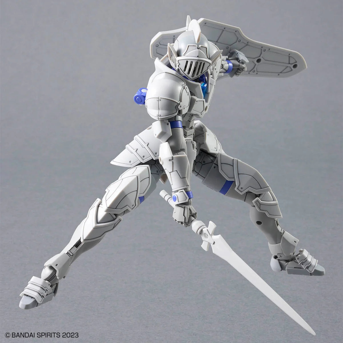 Fantasy Model Kit with Upgraded Armor and Water Element Paladin Conversion Set