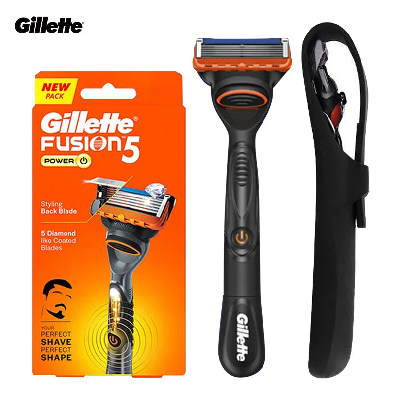 Men's Electric Razor with 5 Blades & Trimmer - Power Shaver, Multiple Colors