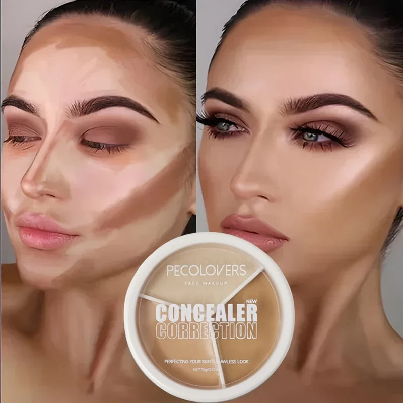 Concealer Palette Cream Waterproof Long Lasting Face Makeup for Spots and Dark Circles