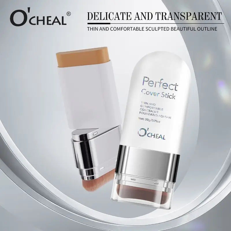 Waterproof Foundation Stick - Long-lasting Natural Cover Makeup Cream