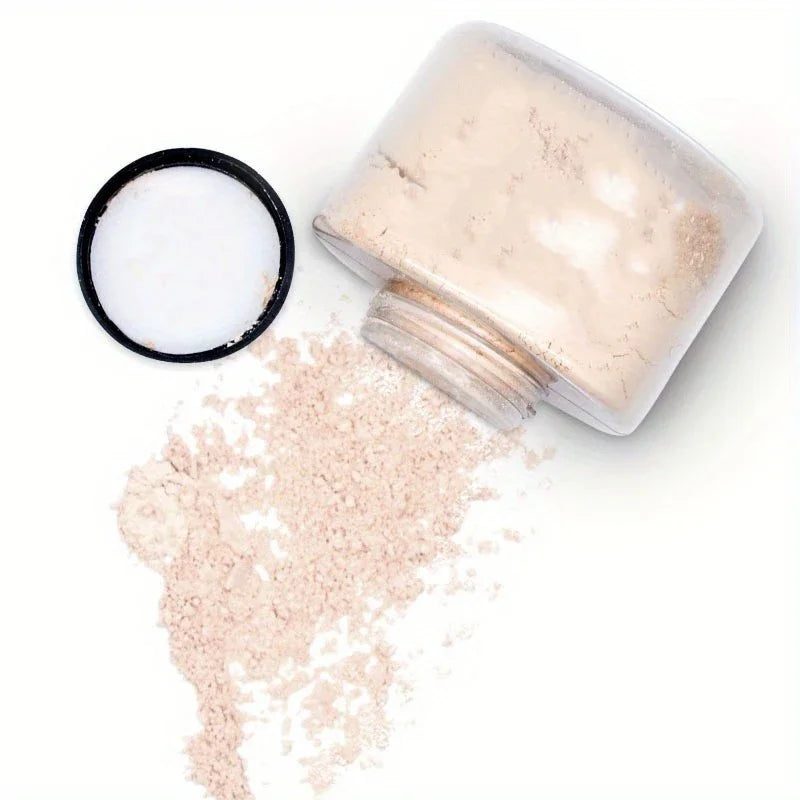 Luxury Face Powder for Women - Oil-Control Loose Foundation with Multiple Colors