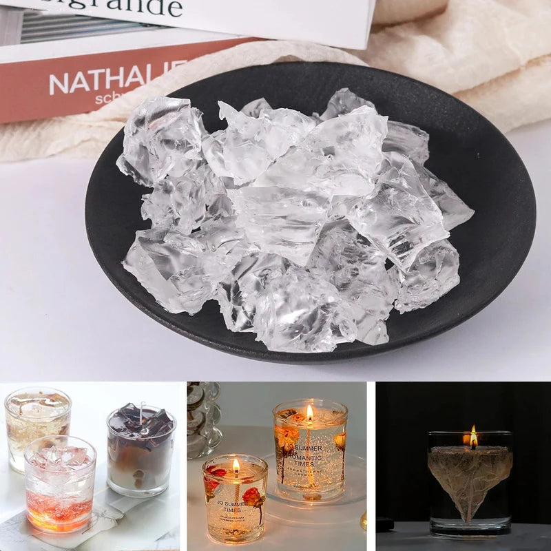 Colorful Jelly Wax for Candle Making 100G DIY Handmade Candle Supplies