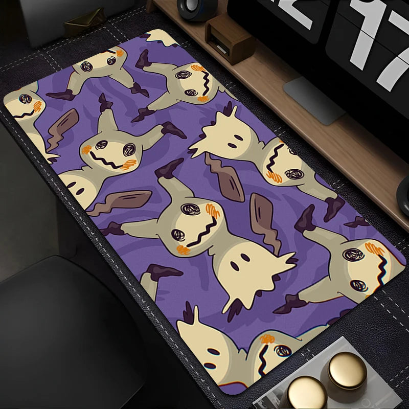 Large Gaming Mouse Pad 90x40cm with Locking Edge and Non-Slip Rubber Base
