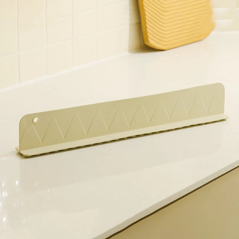 Silicone Sink Splash Guard with Suction Cup - Kitchen Sink Water Splash Protector