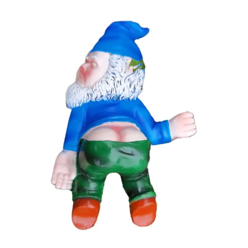 15cm Drunken Garden Gnome Statue - Whimsical Resin Yard Decor for Outdoor & Indoor Spaces