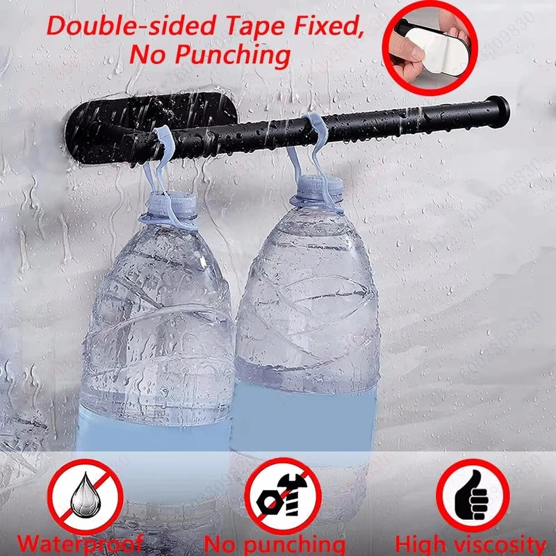 Kitchen Paper Towel Holder Dispenser with Adhesive Mount - Bathroom & Kitchen Organizer