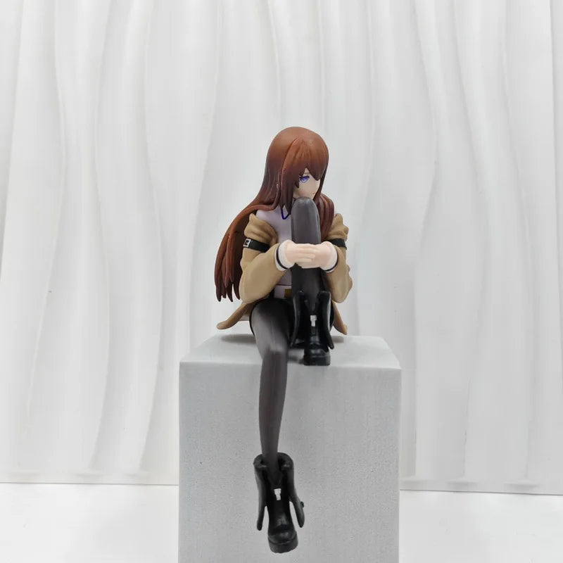Anime Figure Kurisu Makise Steins Gate PVC Collectible Model for Display and Hobby